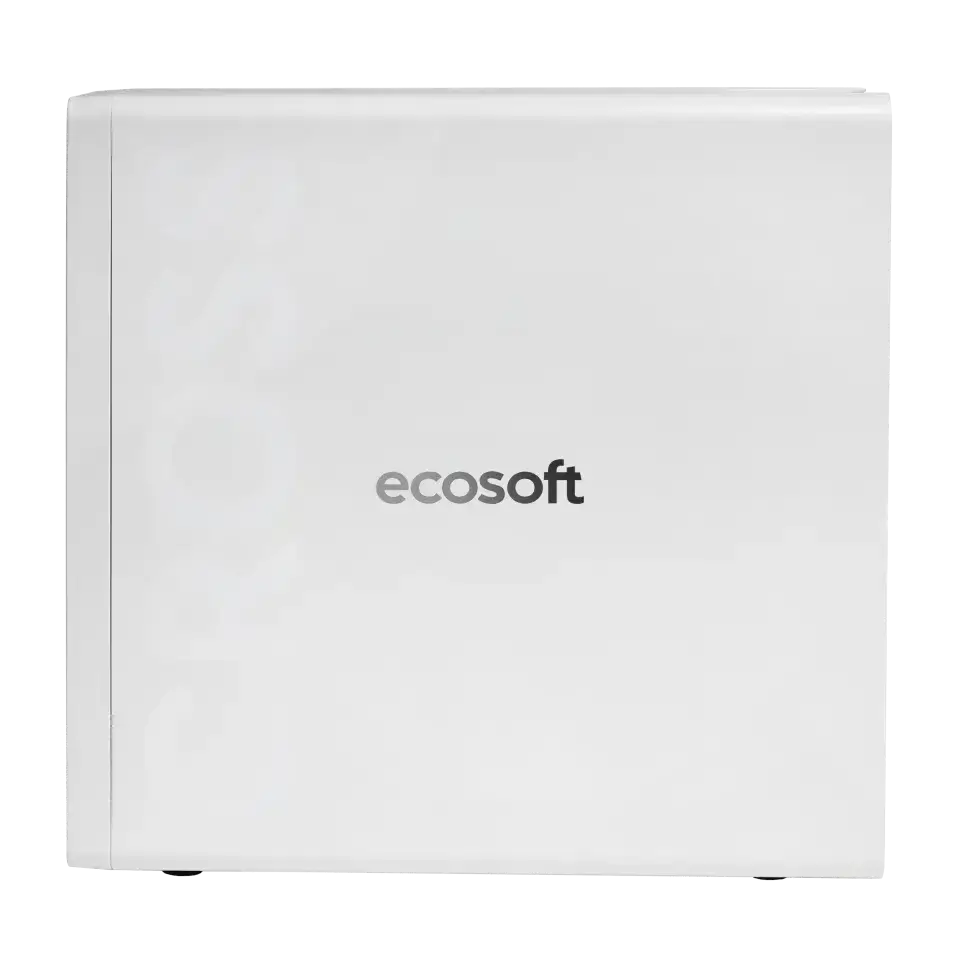 Osmoza inversa direct flow, Ecosoft Cross60, 1 litri/min, cartuse twist, membrana 400 GPD, baterie smart cu indicator