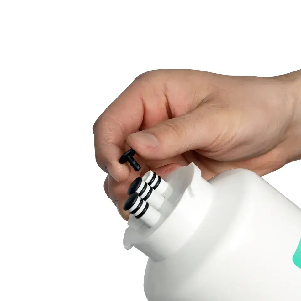 Osmoza inversa direct flow, Ecosoft Cross60, 1 litri/min, cartuse twist, membrana 400 GPD, baterie smart cu indicator