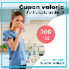 Cupon valoric de 300 lei, valabil 6 luni, pentru comenzi online