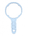 Cheie de strangere pentru carcase de osmoza inversa 3012, 4 zone de prindere, culoare alba