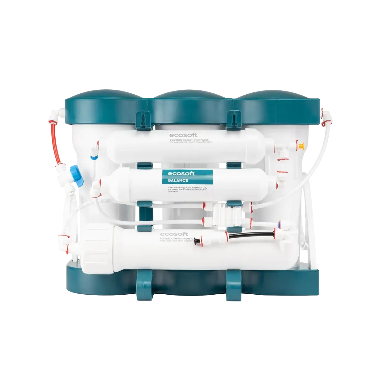 Osmoza inversa premium, Ecosoft Balance, eficienta ridicata, 6 stadii, 75 GPD, remineralizare cu calciu si magneziu