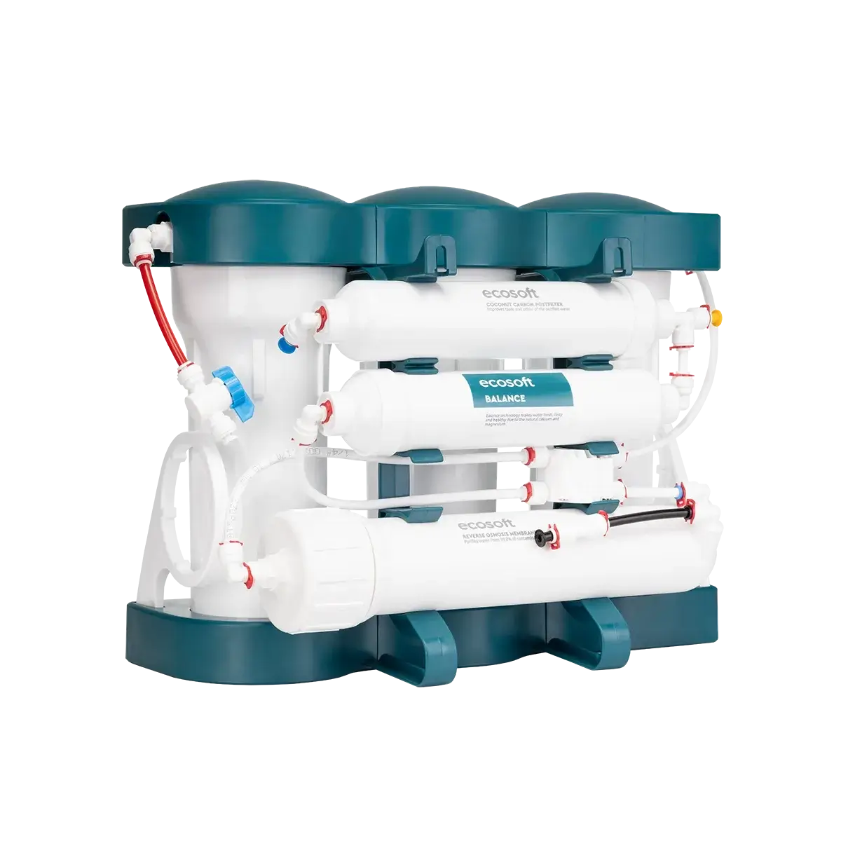 Osmoza inversa premium, Ecosoft Balance, eficienta ridicata, 6 stadii, 75 GPD, remineralizare cu calciu si magneziu