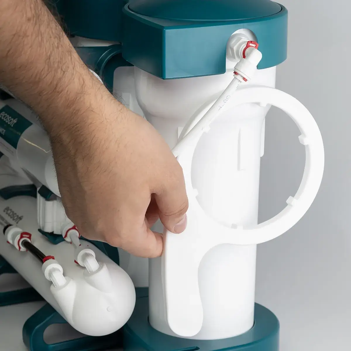 Osmoza inversa premium, Ecosoft Balance, eficienta ridicata, 6 stadii, 75 GPD, remineralizare cu calciu si magneziu
