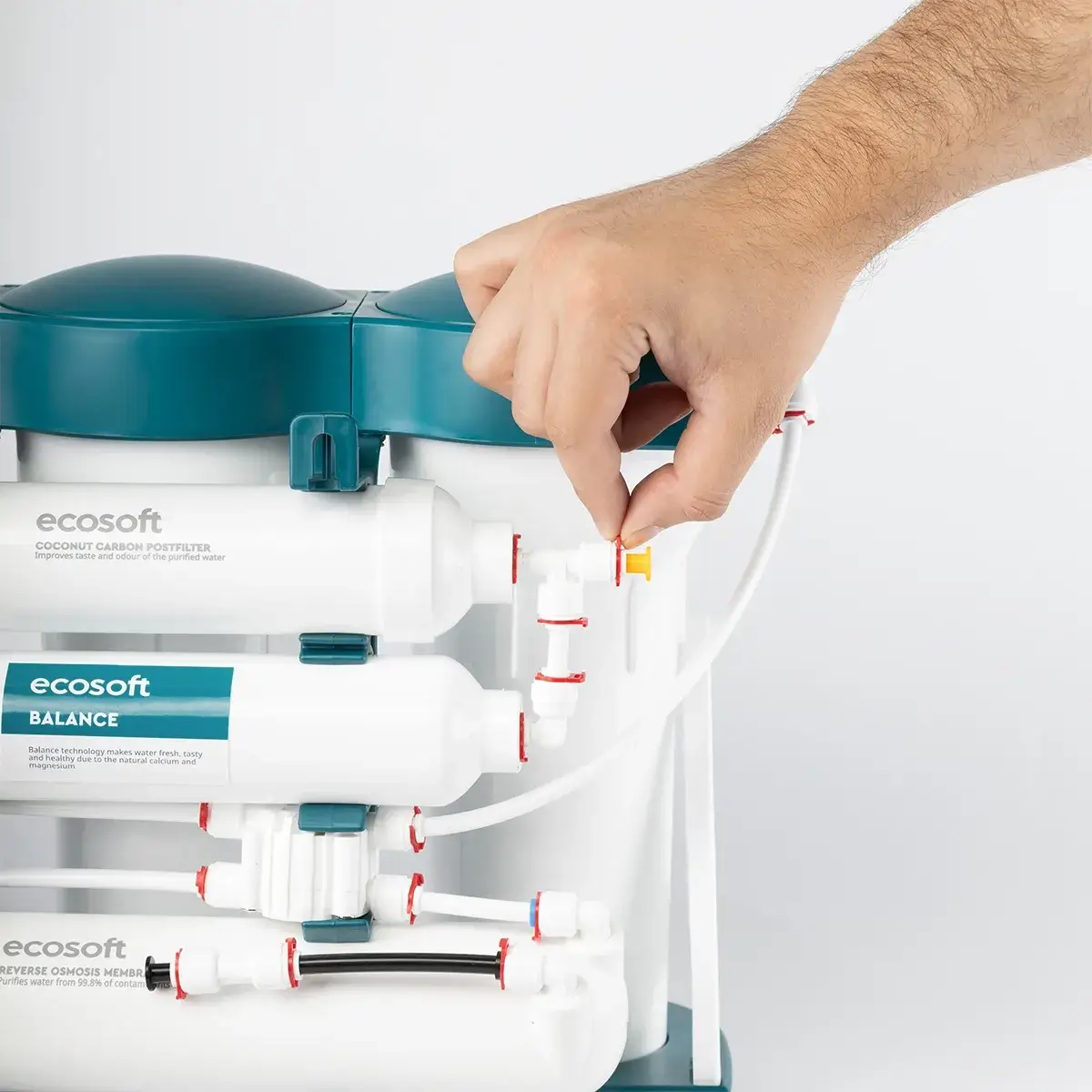 Osmoza inversa premium, Ecosoft Balance, eficienta ridicata, 6 stadii, 75 GPD, remineralizare cu calciu si magneziu